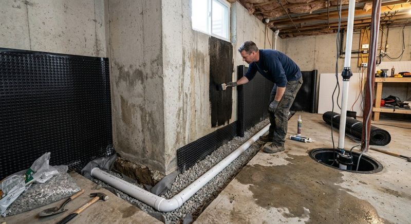 Wet Basement Solutions in Montgomery, AL