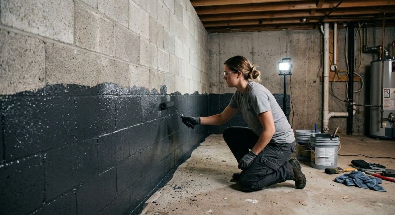 Basement Walls Waterproofing in Montgomery, AL