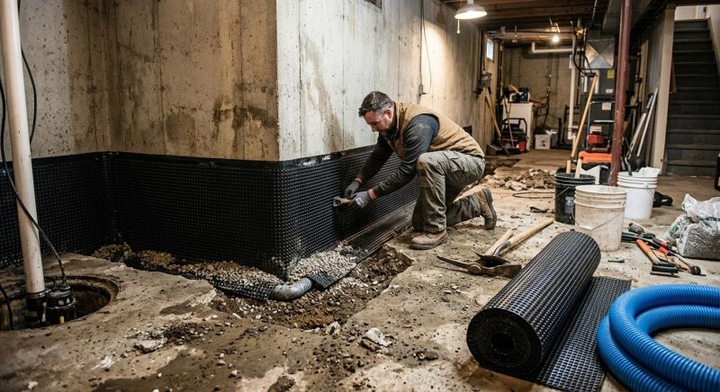 Basement Waterproofing in Montgomery, AL