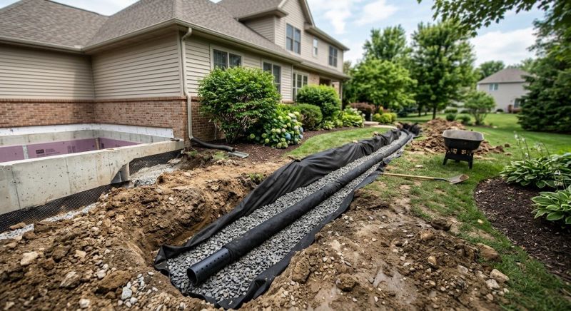 Exterior Drain Installation in Birmingham, AL