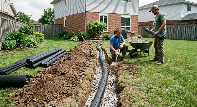 Porch Drainage Installation in Tuscaloosa, AL