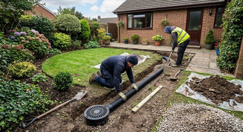 Residential Landscape Drainage in Tuscaloosa, AL