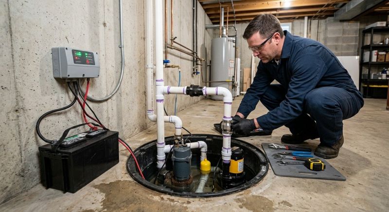 Sump Pump Installation in Birmingham, AL