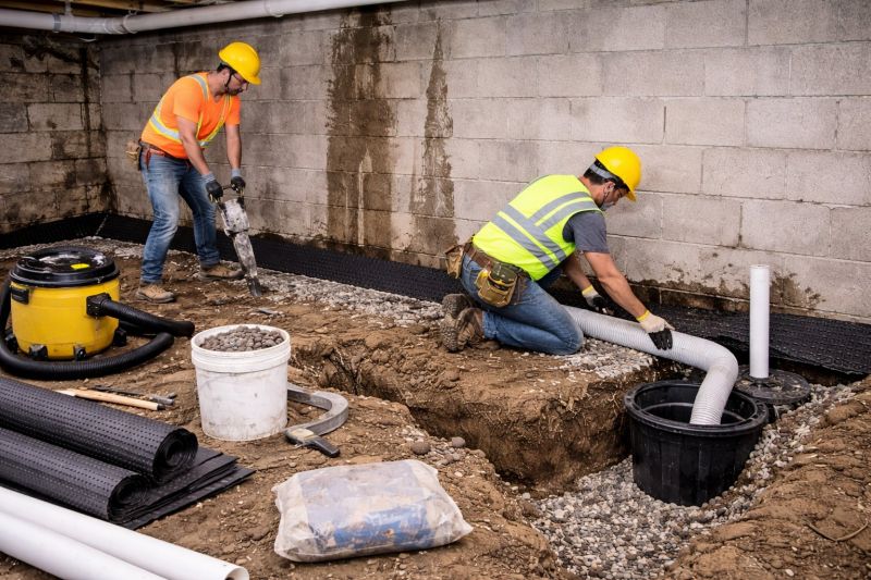 Wet Basement Repair in Tuscaloosa, AL
